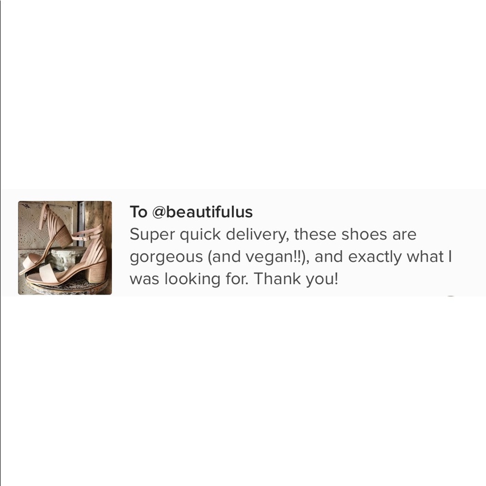 NIB Cream Distressed Woven Low Block Heel Sandal - Picture 8 of 8